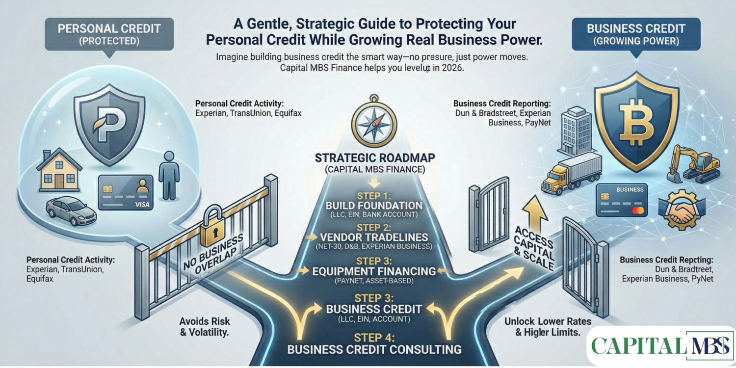 Как построить бизнес-кредит с нуля в 2026 году